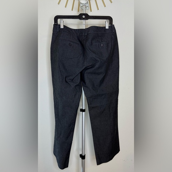 New York & Company Gray casual dress pants front/back pockets relaxed fit 10 EUC - Picture 5 of 9
